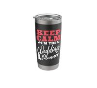 Keep Calm I'm The Wedding Coordinator Lover Wedding Planner Stainless Steel Insulated Tumbler