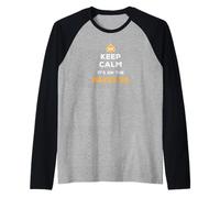 Keep Calm It's On The Backlog - Agile Scrum Master Raglan Baseball Tee