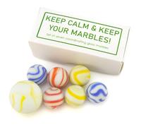 Keep Calm & Keep Your Marbles! | Mini Marble Box for Grown Ups | Cracker Filler