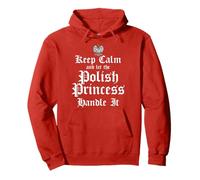 Keep Calm Let The Polish Girl Handle It Poland Flag Gift Pullover Hoodie