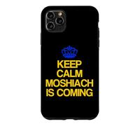 Keep Calm Moshiach Is Coming Tee Chabad Lubavitch Rebbe 770 Case for iPhone 11 Pro Max
