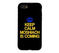 Keep Calm Moshiach Is Coming Tee Chabad Lubavitch Rebbe 770 Case for iPhone SE (2020) / 7/8