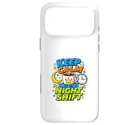 Keep Calm Night Shift Coffee Energy Case for iPhone 17 Pro Max