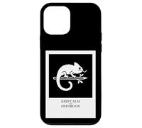 Keep Calm Oxford On Chameleon Study Humor Graphic Case for iPhone 12 mini