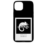 Keep Calm Oxford On Chameleon Study Humor Graphic Case for iPhone 15 Plus