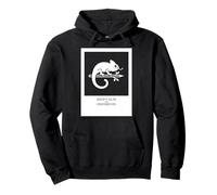 Keep Calm Oxford On Chameleon Study Humor Graphic Pullover Hoodie