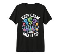 Keep Calm Science Lab Experiment Chemistry Premium T-Shirt