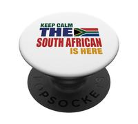 Keep Calm The South African Is Here PopSockets Adhesive PopGrip