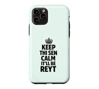 Keep Calm the Yorkshire Way Black Text Case for iPhone 11 Pro