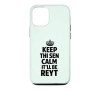 Keep Calm the Yorkshire Way Black Text Case for iPhone 12/12 Pro