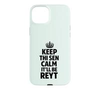 Keep Calm the Yorkshire Way Black Text Case for iPhone 15 Plus