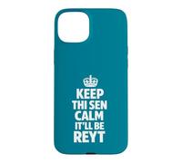 Keep Calm the Yorkshire Way White Text Case for iPhone 15 Plus