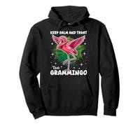 Keep Calm Trust The Grammamingo Dabbing Bird Pullover Hoodie