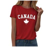 Keep Canada Flag Women's T-Shirt, red, L