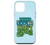 Keep Cool And Reduce Carbon Climate Change Environmentalist Case for iPhone 12 mini