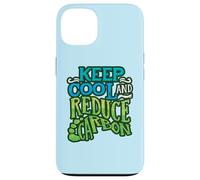 Keep Cool And Reduce Carbon Climate Change Environmentalist Case for iPhone 13