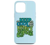 Keep Cool And Reduce Carbon Climate Change Environmentalist Case for iPhone 13 Pro Max