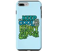 Keep Cool And Reduce Carbon Climate Change Environmentalist Case for iPhone 7 Plus/8 Plus