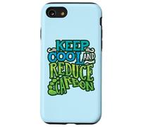 Keep Cool And Reduce Carbon Climate Change Environmentalist Case for iPhone SE (2020) / 7/8
