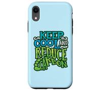 Keep Cool And Reduce Carbon Climate Change Environmentalist Case for iPhone XR