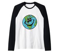 Keep Earth Happy - No Planet B, Peace, Animals, Environment Raglan Baseball Tee
