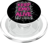 Keep Emo Alive Pink Aesthetic for Goths PopSockets PopGrip for MagSafe