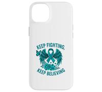 Keep Fighting Keep Believing Awareness Case for iPhone 14 Plus