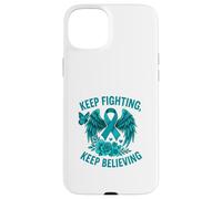 Keep Fighting Keep Believing Awareness Case for iPhone 15 Plus