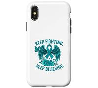 Keep Fighting Keep Believing Awareness Case for iPhone X/XS