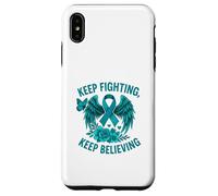 Keep Fighting Keep Believing Awareness Case for iPhone XS Max