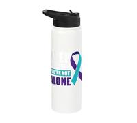 Keep Fighting You're not Alone Stainless Steel Insulated Water Bottle