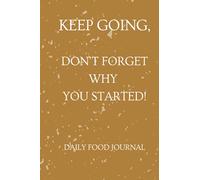 KEEP GOING, DON'T FORGET WHY YOU STARTED! DAILY FOOD ACTIVITY JOURNAL: ( Mandalay)