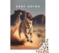 Keep Going Motivation 1 Puzzles for Adults 1000 Pieces Puzzle for Adults And Teenager Family Game 1000pcs (38x26cm)