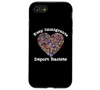 Keep Immigrants Deport Racists International Flags Unity Case for iPhone SE (2020) / 7/8