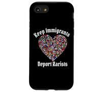 Keep Immigrants Deport Racists Unity International Flag Case for iPhone SE (2020) / 7 / 8