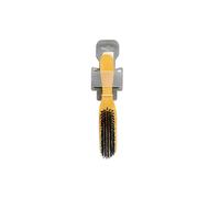 Keep in Style Natural Wood Hair Brush with Slim Handle - Detangles Gently, Reduces Frizz, Daily Styling for All Hair Types, Eco-Friendly Wooden Bristles (Soft Bristles)