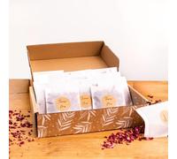 KEEP IT Confetti Kit 20 Guests | Natural Biodegradable Confetti Wedding | 20 Glassine Bags, Stickers & Display Box | Dried Flower Confetti: Rose Petals and Flower Mix | Eco Wedding
