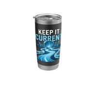 Keep It Current Futuristic Electrician Engineer Design Stainless Steel Insulated Tumbler