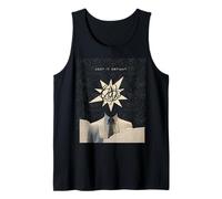 Keep It Defiant Weird Core Suit and Tie Headless Scribble Tank Top