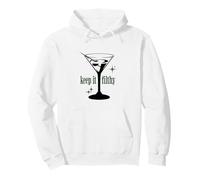 Keep It Filthy, Dirty Martini Funny Saying, Simple Bartender Pullover Hoodie
