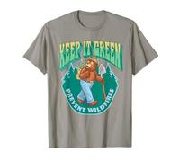 Keep It Green Hiking Springtime Smokey Bear T-Shirt