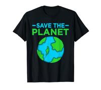 Keep It Green Save Earth Day Planet Graphic T-Shirt
