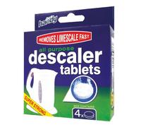 Descaler Tablets 8 Pack Limescale Removal Kettle Coffee Machine Shower Heads Irons Dishwasher Cleaner