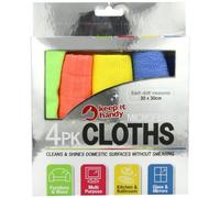 Keep it Handy Microfibre Cloths x 4 (Pack of 12, Total 48 Cloths)