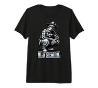 Keep IT Old School Cholo Tattoo Chicano Art Skeleton Homie Premium T-Shirt