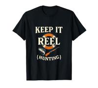 Keep It Reel Fishing Humorous Vintage Angler Novelty T-Shirt