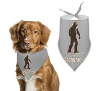 Keep It Sasquatch Bigfoot Dog Bandana Pet Scarf for Small Medium Large Dogs Triangle Bibs Photo Prop Gift