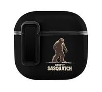 Keep It Sasquatch Bigfoot Hard Shell Case Skin Accessories Cover with Secure Lock Clip Compatible with AirPods 4