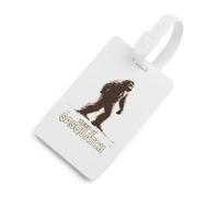 Keep It Sasquatch Bigfoot Luggage Tags for Suitcases Handbag Tag Labels Travel Accessories Privacy Cover ID Label