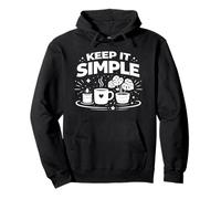 Keep It Simple Minimal Lifestyle Calm Mindset Pullover Hoodie